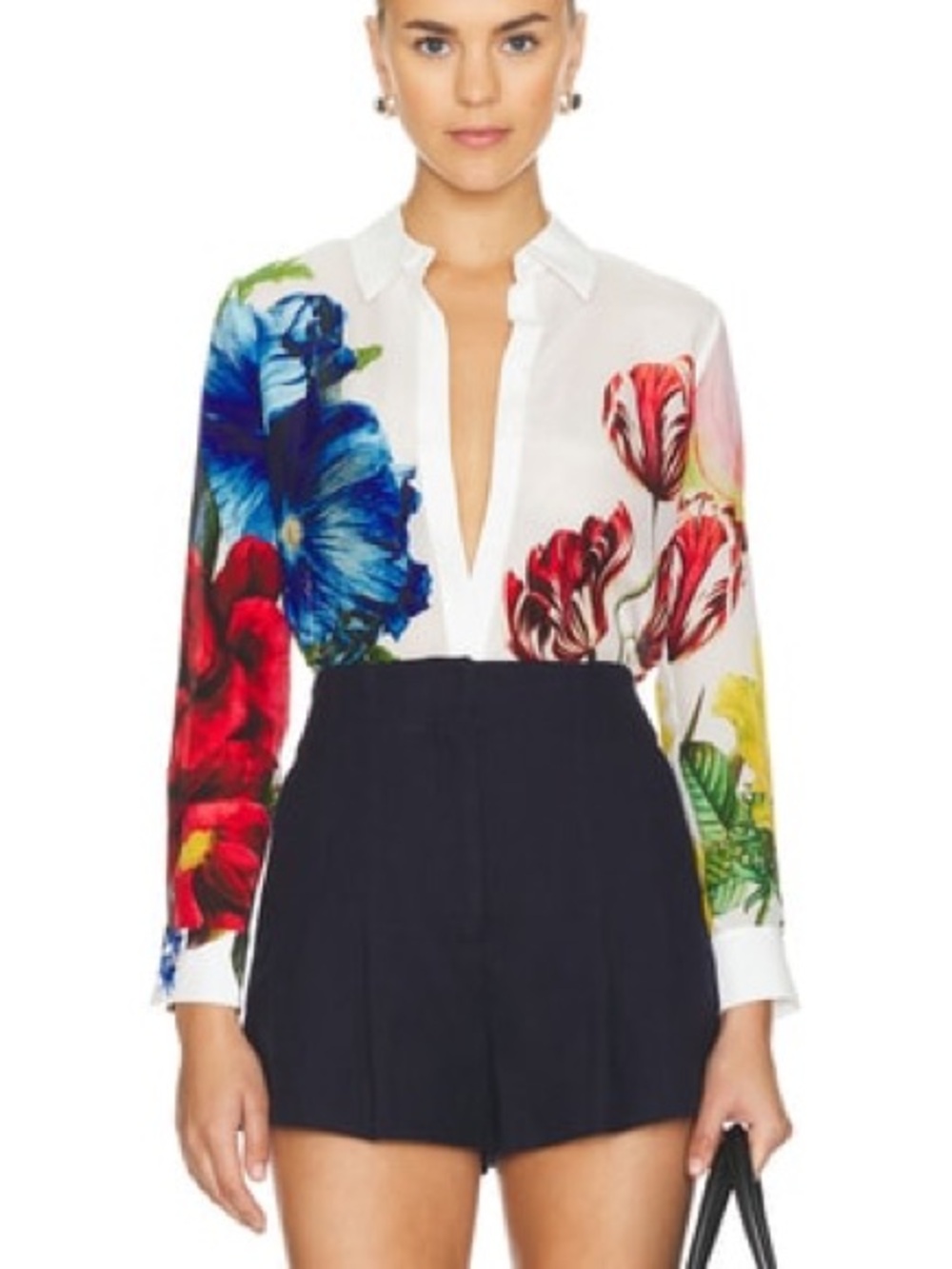 NWT Alice + Olivia Willa Top in Le Parisien